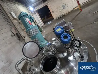 USED Precision 550 Liter Precision Stainless Reactor, 316L S/S, 45/100#