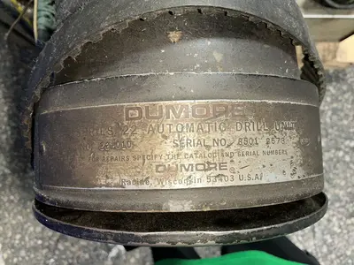 Used DUMORE 22010 Drill Units Ohio US | HGR 24 #1406249