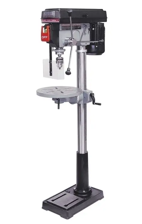 New | in-Stock KING CANADA KC-118FC-LS Drill Press (Woodworking) British Columbia CA | Lenmark #255179