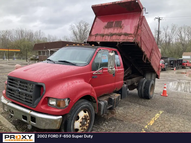 Used 2002 FORD F-650 SUPER DUTY Dump trucks Louisiana US | Proxy Equipment #1388644