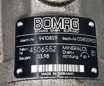 NEW BOMAG 4506552