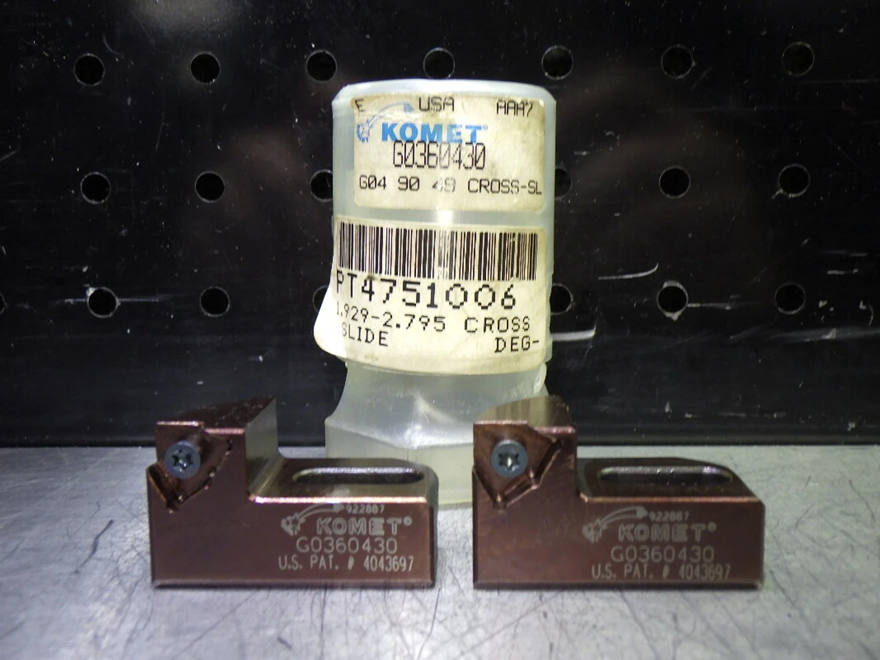 Komet Roughing Boring Head Insert Wings QTY2 G0360430 (LOC2488B)
