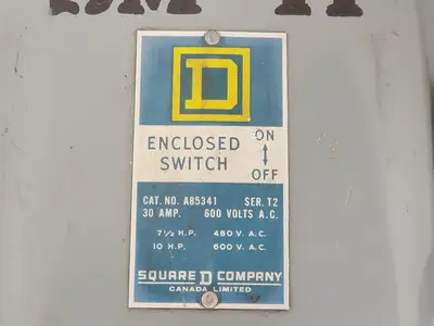 USED SQUARE D A85341