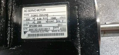 HAAS Automation AC Servo  Motor YASKAWA SGMG-09A2AB🇺🇸