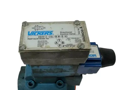 NEW VICKERS CT5-100A-B-M-W-B-90 SOLENOID CONTROLLED RELIEF VALVE 681263 1000PSI
