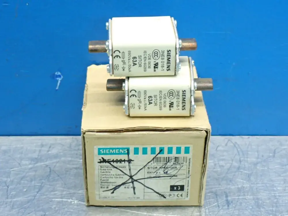 Used SIEMENS 3NE80181 Fuses Ohio US | HGR 24 #1150601