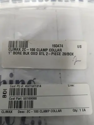 New | in-Stock CLIMAX 2C-125 Valves/Fittings Ohio US | Surplus Asset Holdings #1245412