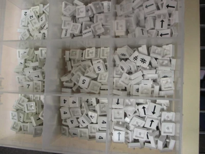 New Replacement Silicone Rubber Button Keys (QTY est. 1264)