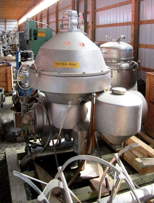 Alfa-Laval CRPX 714 HGV-14C peel oil separator, 316SS.