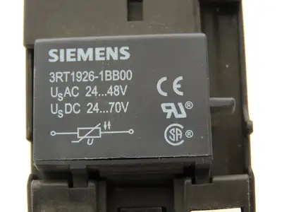 Siemens 3RT1023-1B Motor Starter Contactor Relay 24V Coil 7.5Hp 600V Lot of 2