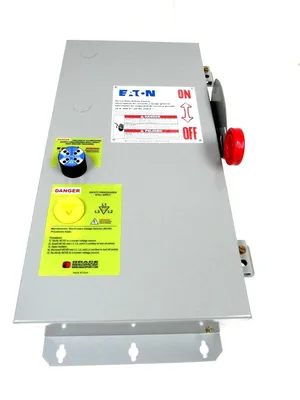 NEW EATON DH361NDKJ-DEMA SAFETY SWITCH 30A 600V DH361NDKJDEMA TYPE 12
