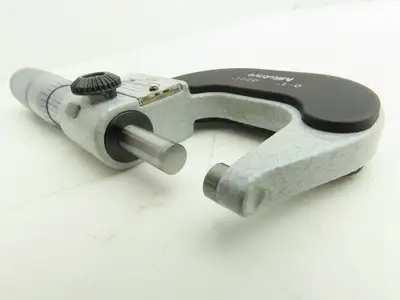 Mitutoyo 193-211 Mechanical Digit Outside Micrometer w/Counter 0-1" Range .0001"