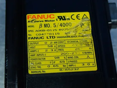 USED FANUC A06B0115B275