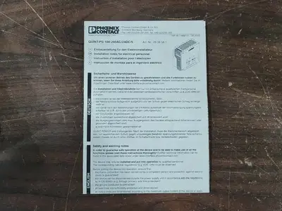 NEW PHOENIX AUTOMATION QUINT-PS-100-240AC / 24DC / 5