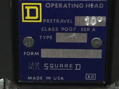 USED SQUARE D 9007AEQ2699
