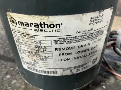 Used MARATHON ELECTRIC X458 Motors (misc) Ohio US | HGR 24 #1482302