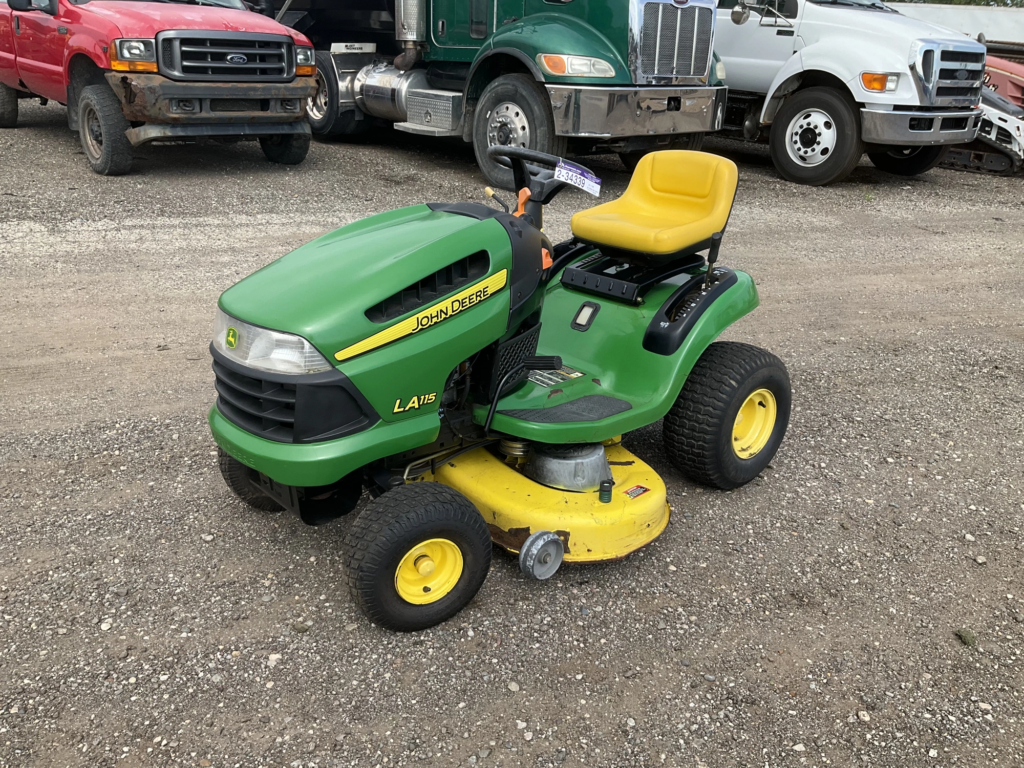 Used JOHN DEERE LA115 Mowers Michigan US | Miedema Asset Management Group #1296347