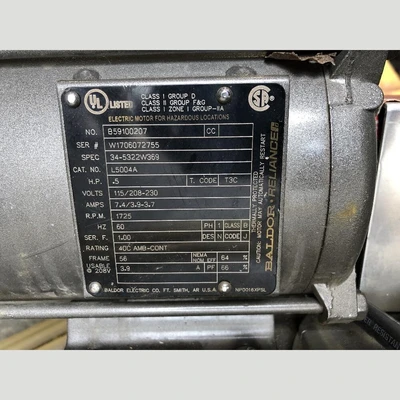USED OIL SKIMMERS INC. 5H BRILL