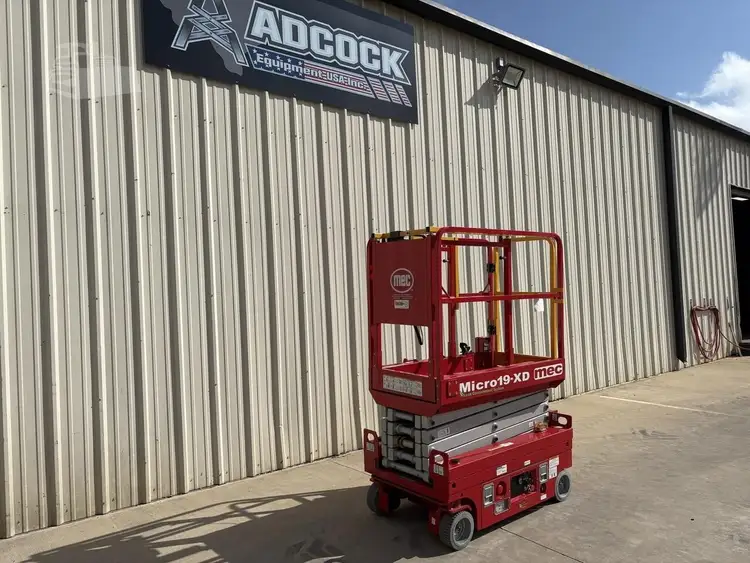 New | in-Stock 2026 MEC MICRO 19XD Scissor Lifters Texas US | Adcock Equipment USA #1524586