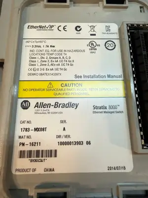 Allen Bradley 1783-MX08T /A Stratix 8000 / 16211 (3.1.3)