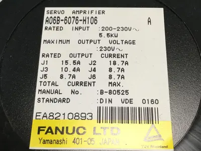 USED FANUC A20B-1006-0110/03A