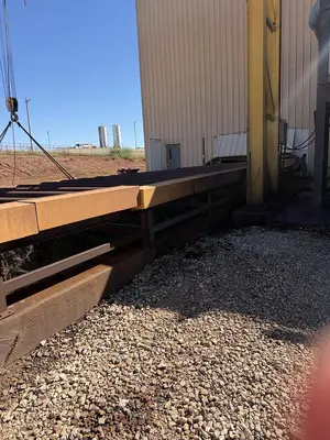 Used 2008 BLASTEC 10' PLATE Roller Conveyor Shot Blaster Pennsylvania US | Shot Blasting Equipment #1541094