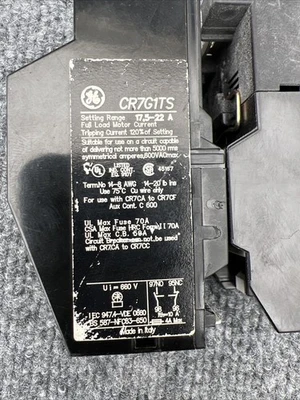 Used General Electric CR7CE PLC Contactors California US | Davliegogo LLC #1708306