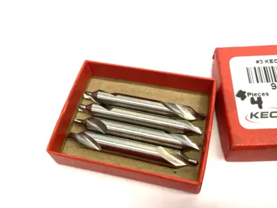 New | in-Stock KEO #3 HSS Combined Drill & Countersink 1/4" Dia. 4-PACK Other Cutting Tools Michigan US | Maverick Industrial Sales #1391804