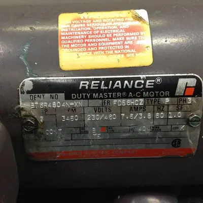 USED RELIANCE ELECTRIC B76R4804N-XN