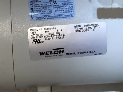 USED WELCH 2534B-01