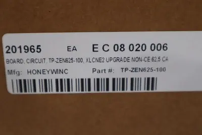 NEW HONEYWELL 51305508-100 REV E / TP-ZEN625-100 STOCK G585