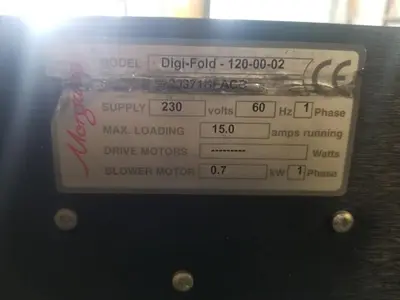 Morgana Digi Fold Creasing/Folding Machine  Video