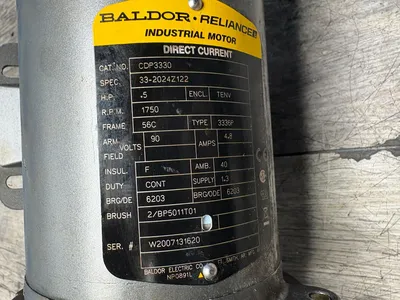 BALDOR CDP3330 DC MOTOR | ESS Industrial Equipment Sales (6)