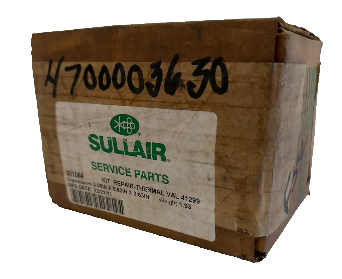 NEW SULLAIR 001084 THERMAL VALVE REPAIR KIT