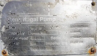 USED ITT INDUSTRIES 114-767-521 42X30