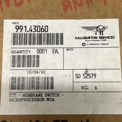 New | in-Stock Halliburton Services 991.43060 Keyboards California US | Davliegogo LLC #1708462