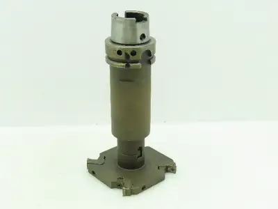 Erickson Boring Bar HSK63A Tool Holder Indexable 4-Insert .5"x 4" Sq Slot Cutter