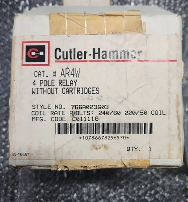 NEW Cutler-Hammer AR4W