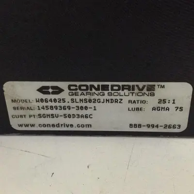 USED CONE DRIVE W064025.SLNS02GJNDRZ