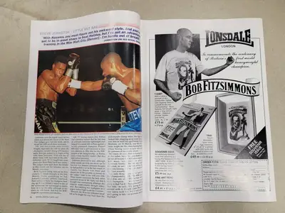 USED BOXING MONTHLY APRIL 1997