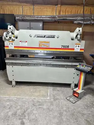 Used 2002 ACCURPRESS 7608 Press Brakes Illinois US | Asset Exchange Corporation #1292339