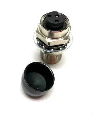USED TURCK MINIFAST PANEL FEED-THROUGH CONNECTOR 7/8" M TO F U2309-46