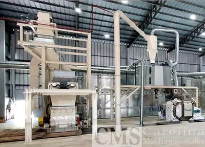 USED 2025 EHW ITALIA 3 TPH PELLET MILL OPERATION