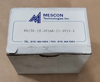 NEW Mescon Technologies 60/3E