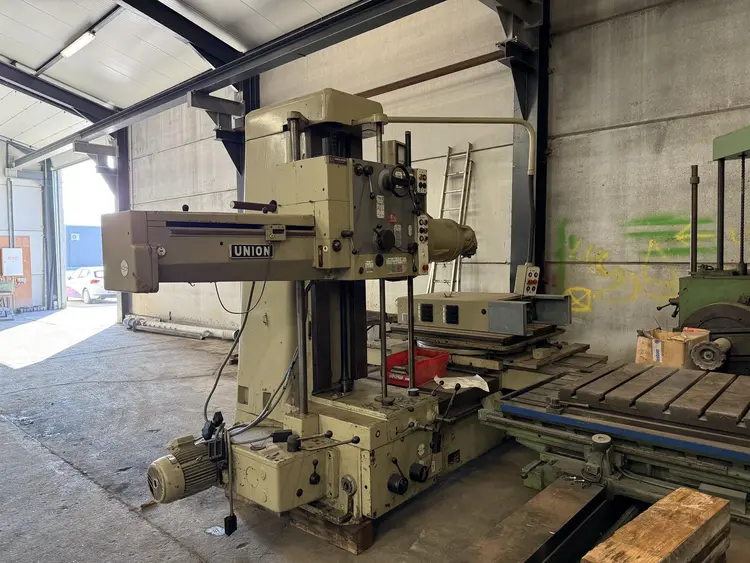 Used WMW UNION BFT 80/2 X: 1000 - Y: 1000 - Z: 1600MM Horizontal Table Type Boring Mills BE | Apt International N.V #361977