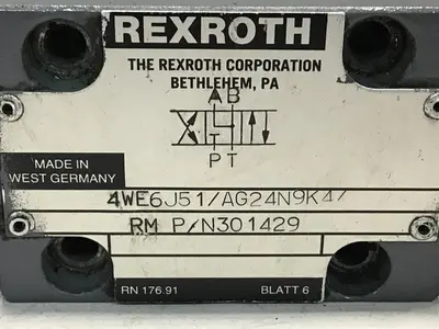 USED REXROTH 4WE6J51AG24N9K47
