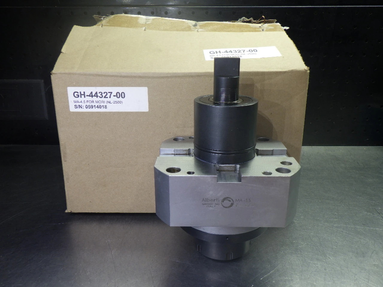 Alberti ER40 Live Milling Head For Mori Seiki Machines MA-4.5 (LOC1321A)