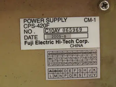 Fuji Electric CPS-420F Power Supply 200-240VAC Input Dual 24VDC Output