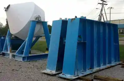 400 cu ft ss double cone mixer