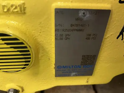 USED MILTON ROY MRB11R25S5APPNNNNY